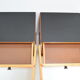 Pair of mid-century czechoslovakian  bedside tables,1960‘s.