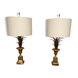 Paire de lampes Épis par Boulanger, Belgique, 1970s