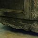 Sideboard in patinated solid oak