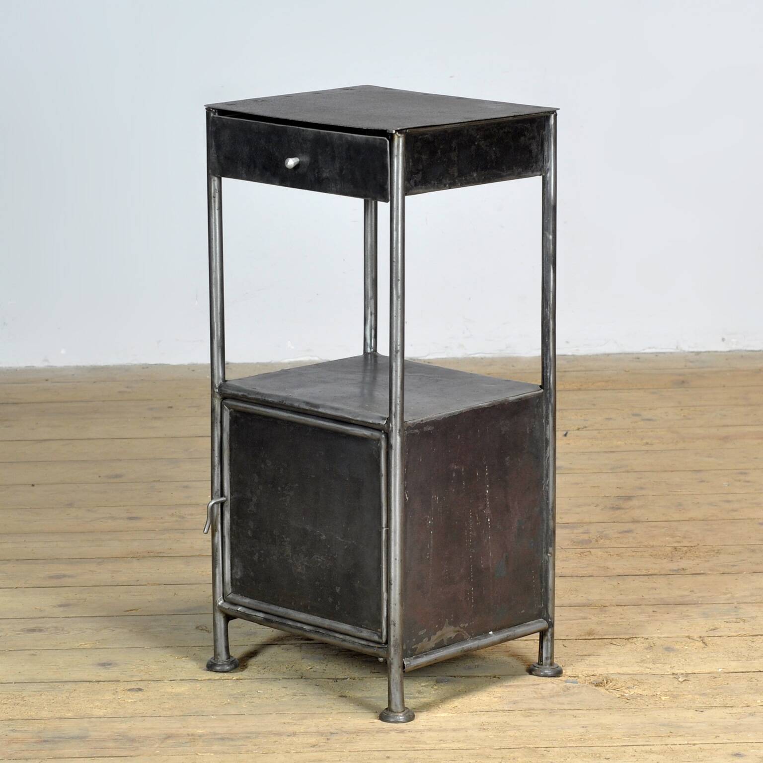 Iron Nightstand, circa 1920