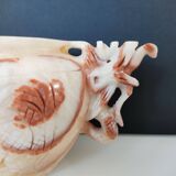 Chinese decorative teapot dragon in cut stone