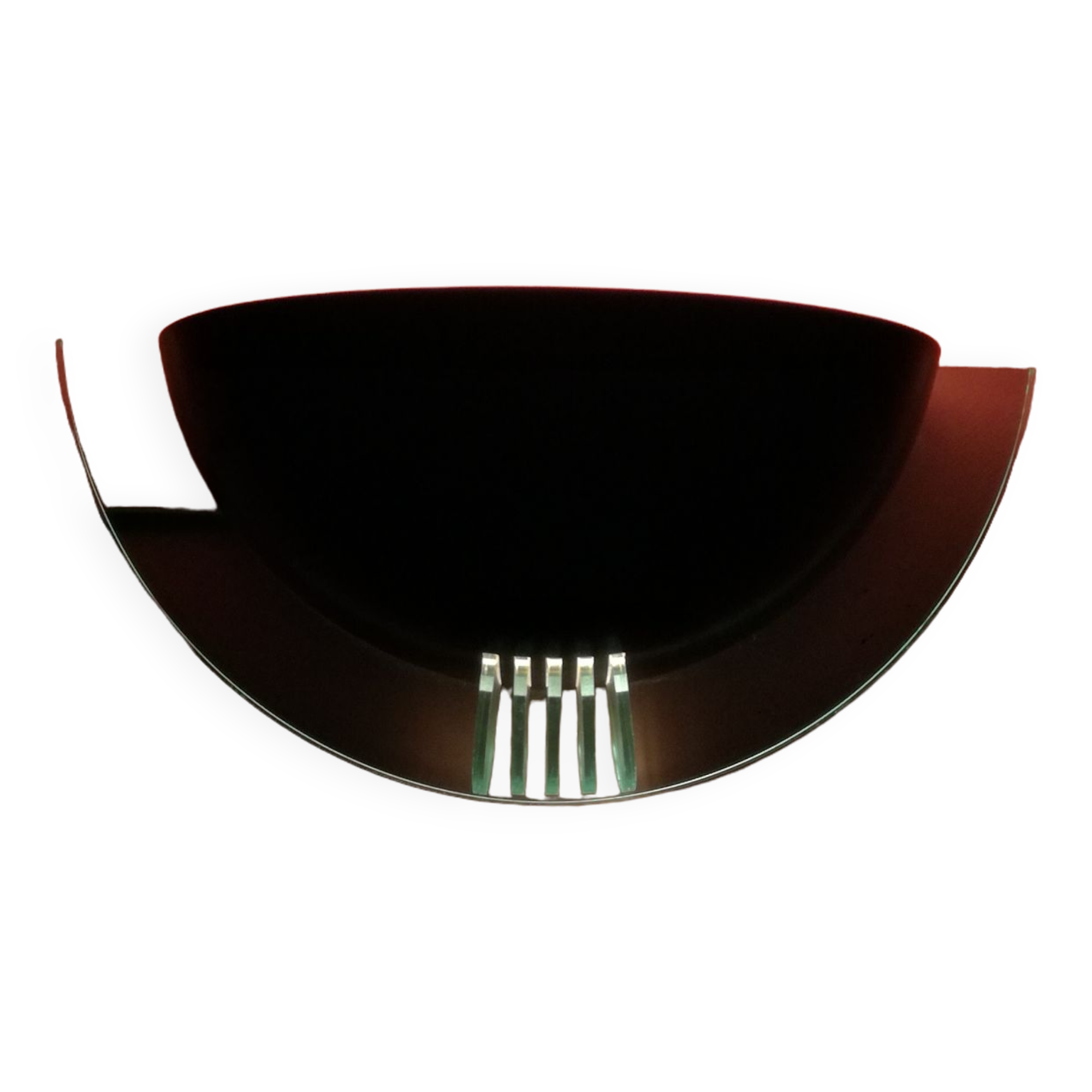 Postmodern wall lamp half moon, 1990