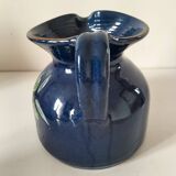 Glazed earthenware pitcher