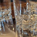 4 70's whiskey glasses