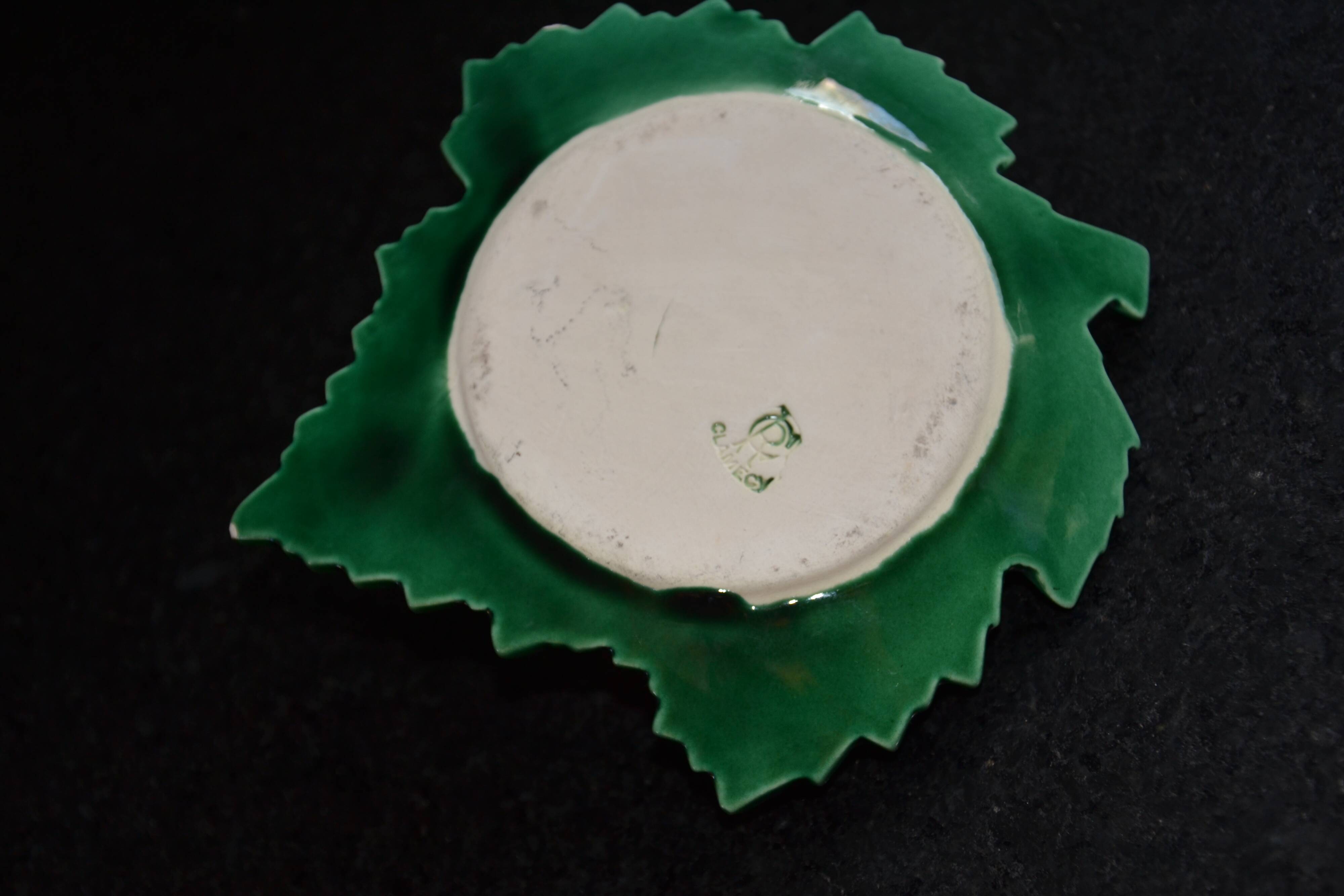 Salt and pepper shakers, mustard and barbotine Roger Colas