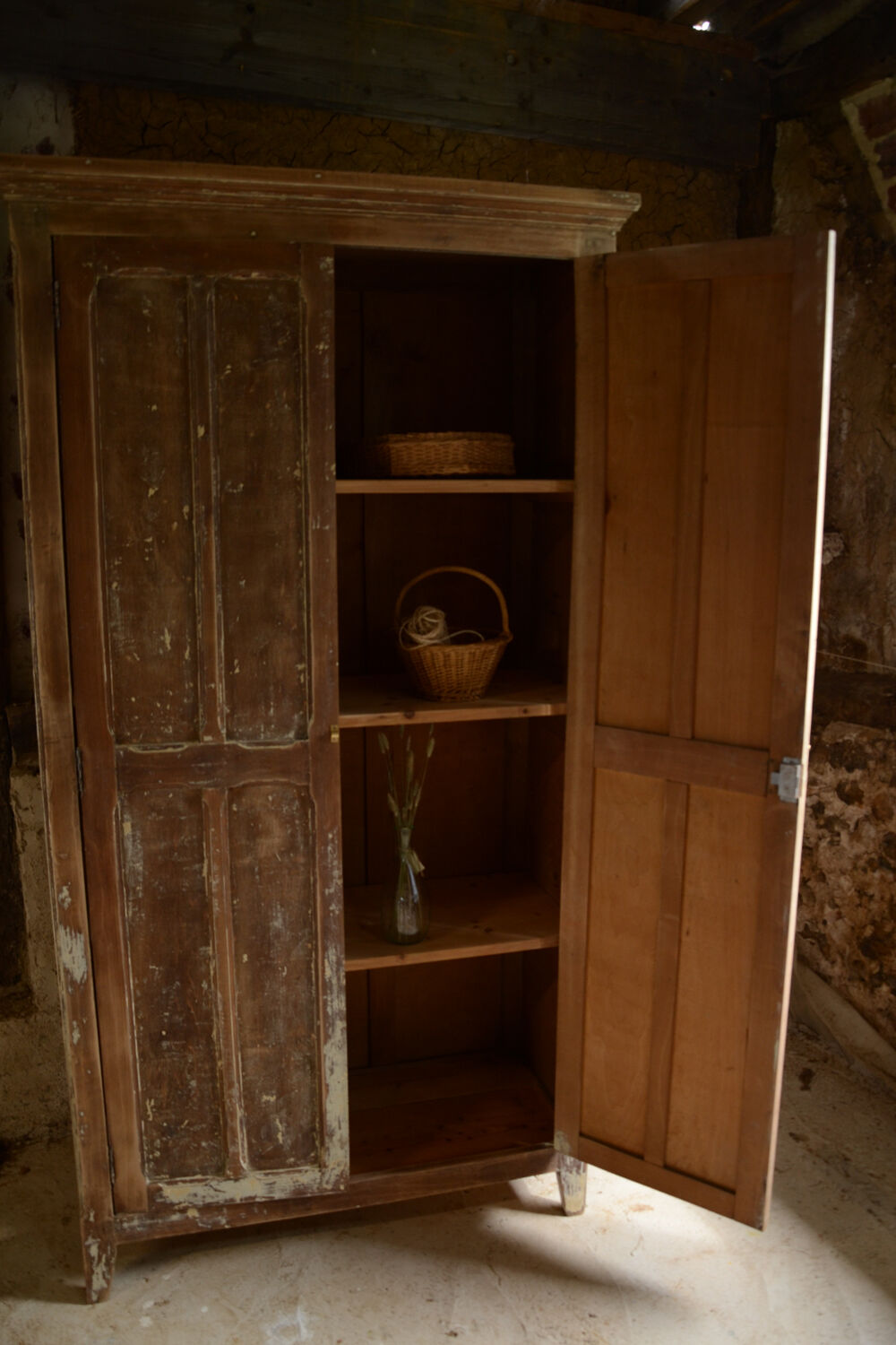 Patinated Parisian wardrobe