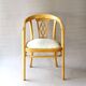 Fauteuil Art déco Thonet N° A969 F en cuir, vers 1930