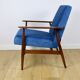 Vintage Easy Armchair 'Lis', 1970s blue - 2 pieces available
