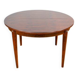 Table à manger extensible scandinave en palissandre de Rio, 1960