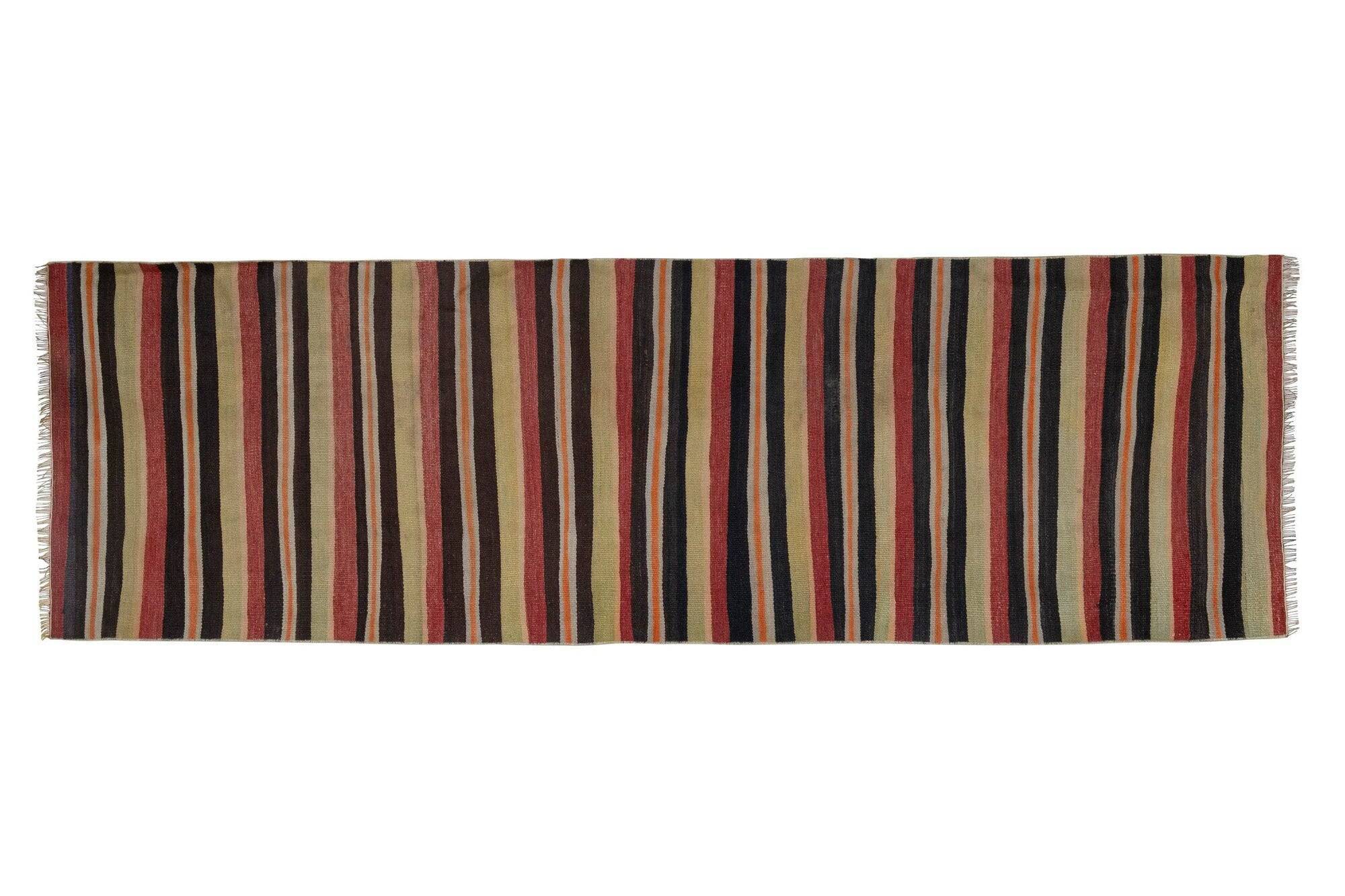Vintage Turkish hallway rug 77x245 cm