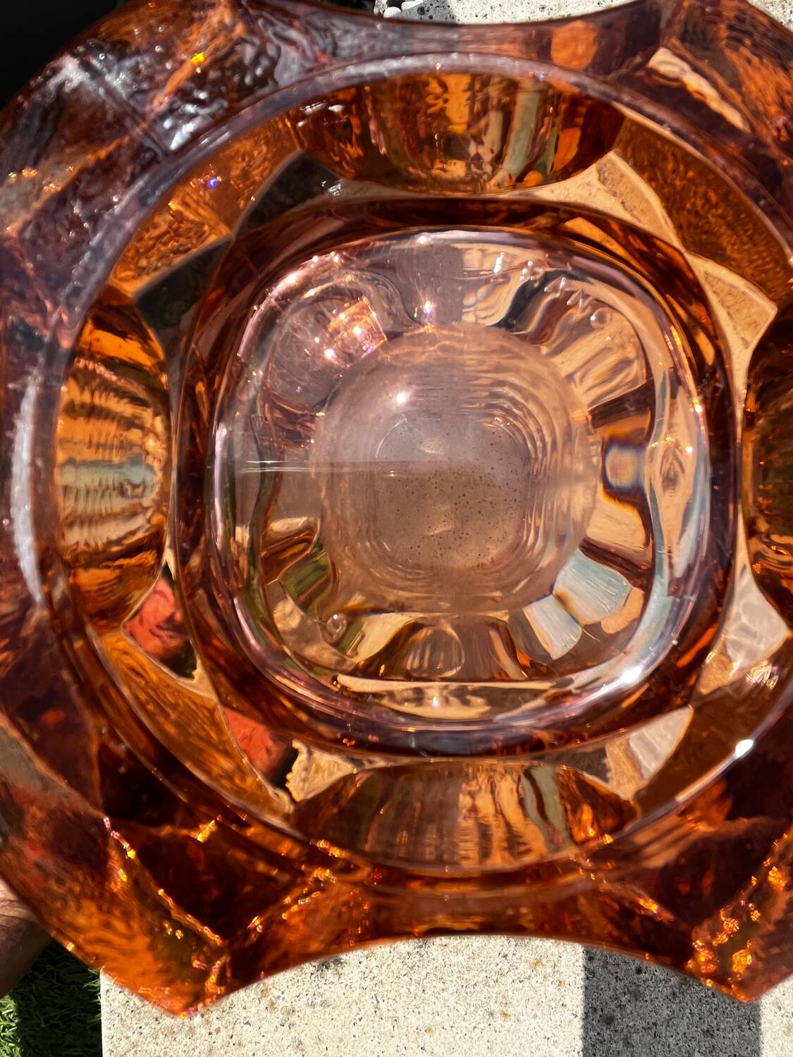 Rosaline Luminarc Glass Vase – 1970s – Verrerie d'Arques