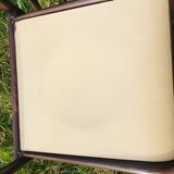 Set of 10 school chairs years '70 white