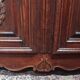 19th-century oak Renaissance wardrobe