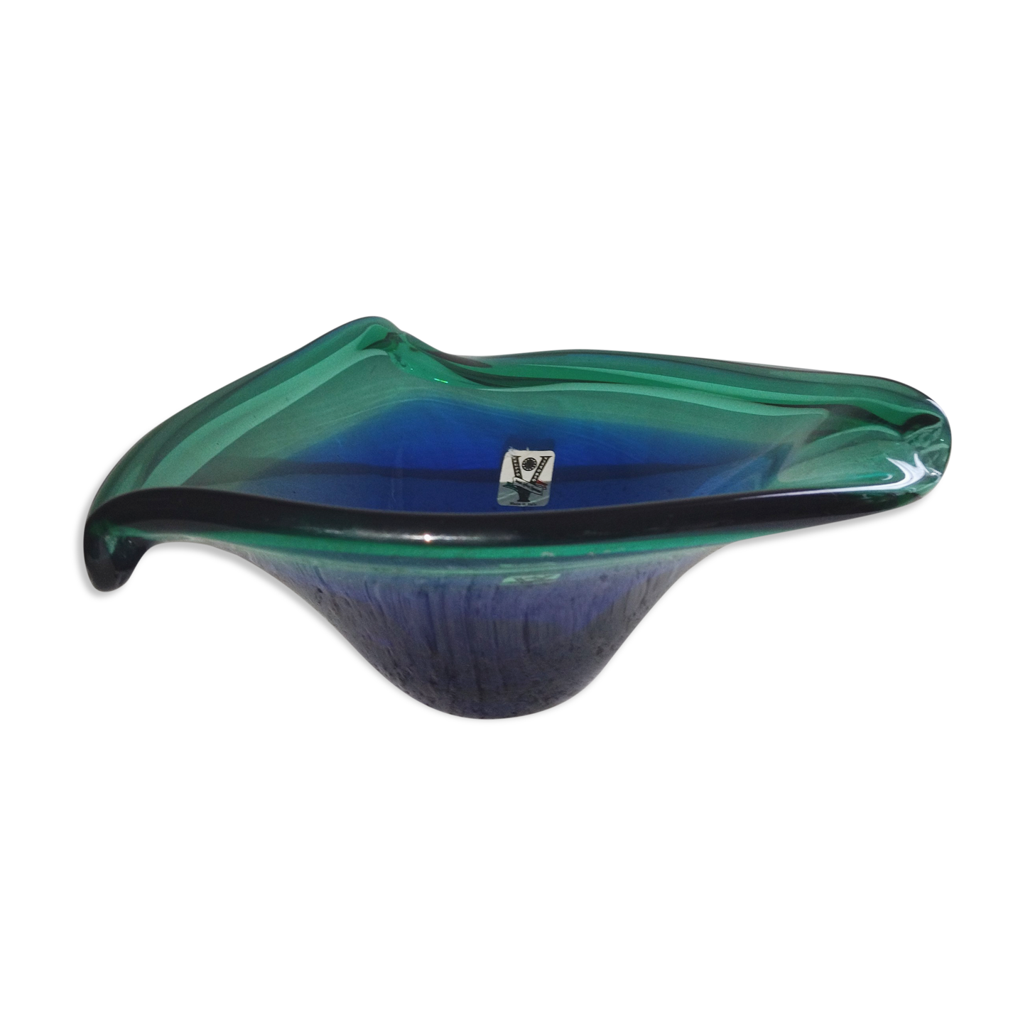 Glass cup Italy gruppo Vittorio vetri