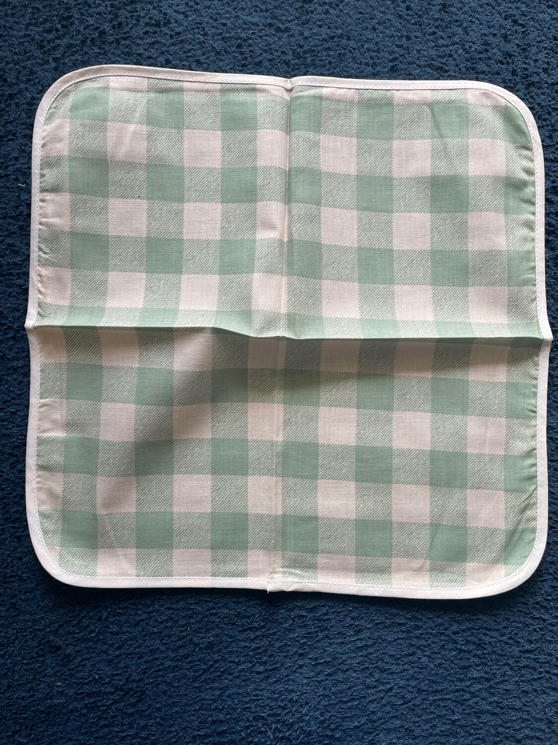 Lot de 18 serviettes de table Vichy