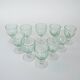 Set of bubble champagne glasses, Italian design, 1970s, production: Italy