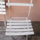 Wooden garden folding chairs