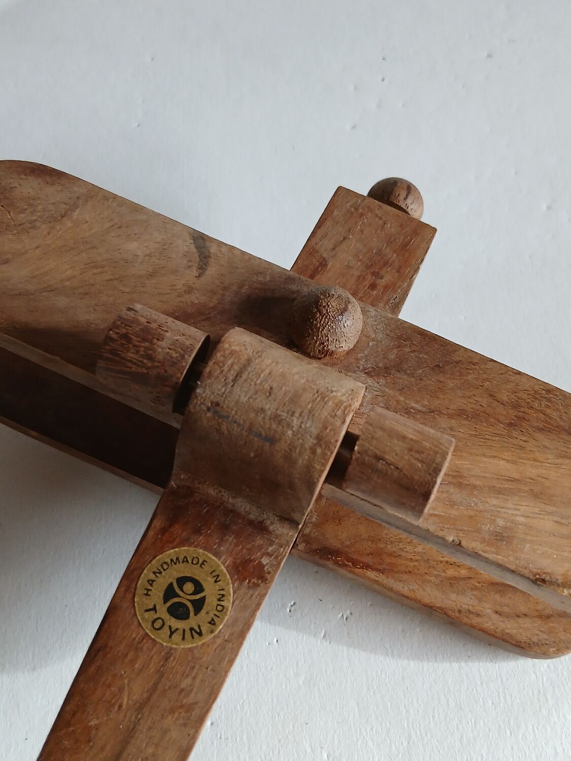 Wooden airplane