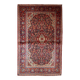 Handmade antique Persian Kashan rug 4.1' x 6.2' (125cm x 189cm) 1910s