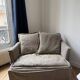 Jotex Gardanne chair in olive green