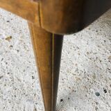 Vintage walnut chest of drawers, compass feet circa 50/60's