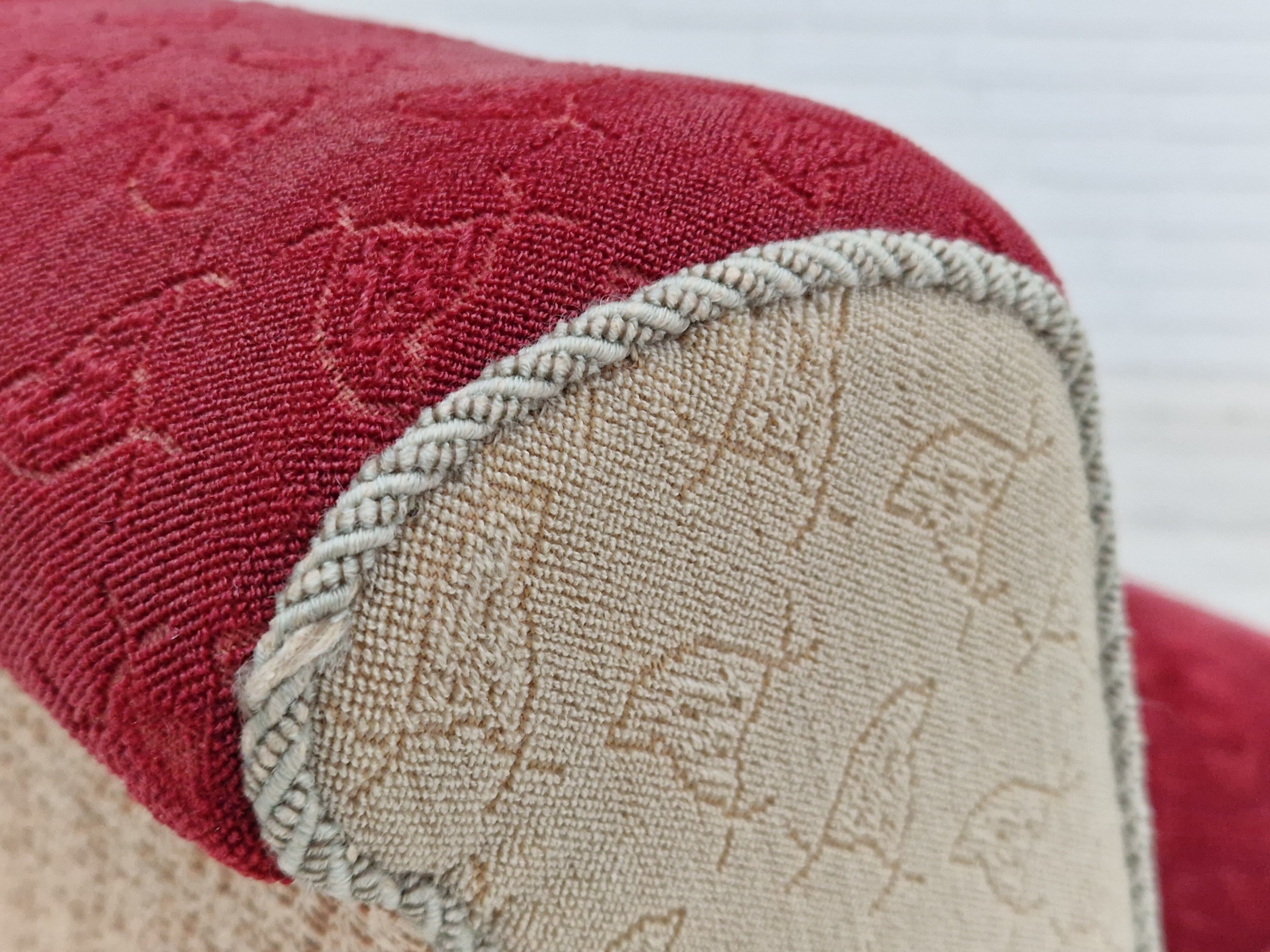 1950s, scandinavian art deco chairs, original condition