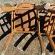 Set of 6 vintage Luterma bistro chairs