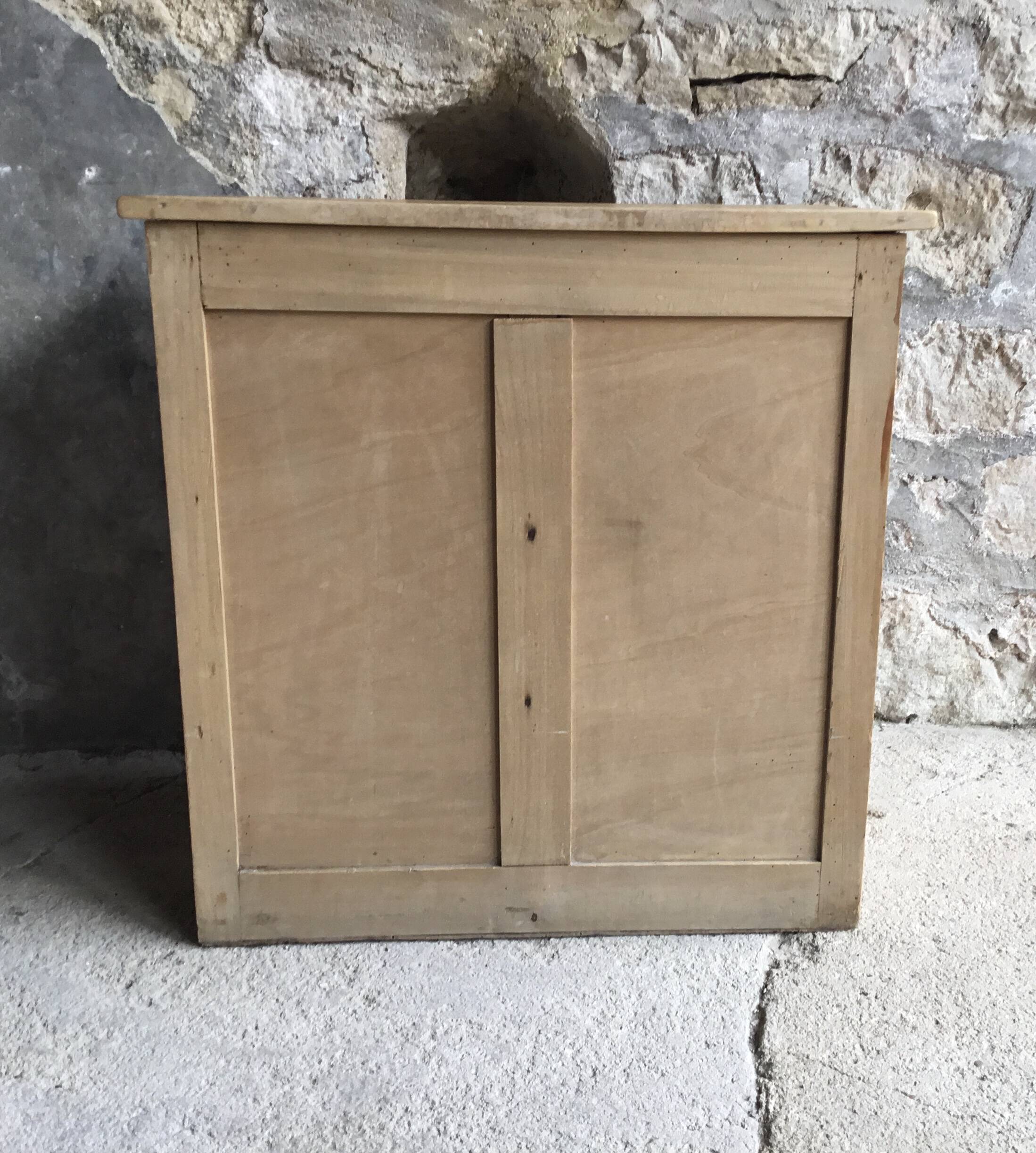 Parisian buffet in raw wood - mid-20th century