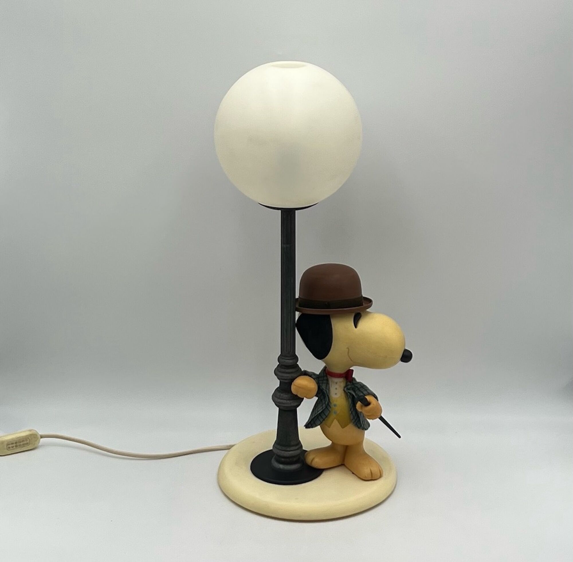 Snoopy dog bedside lamp by Nuova Linea Zero, 80s