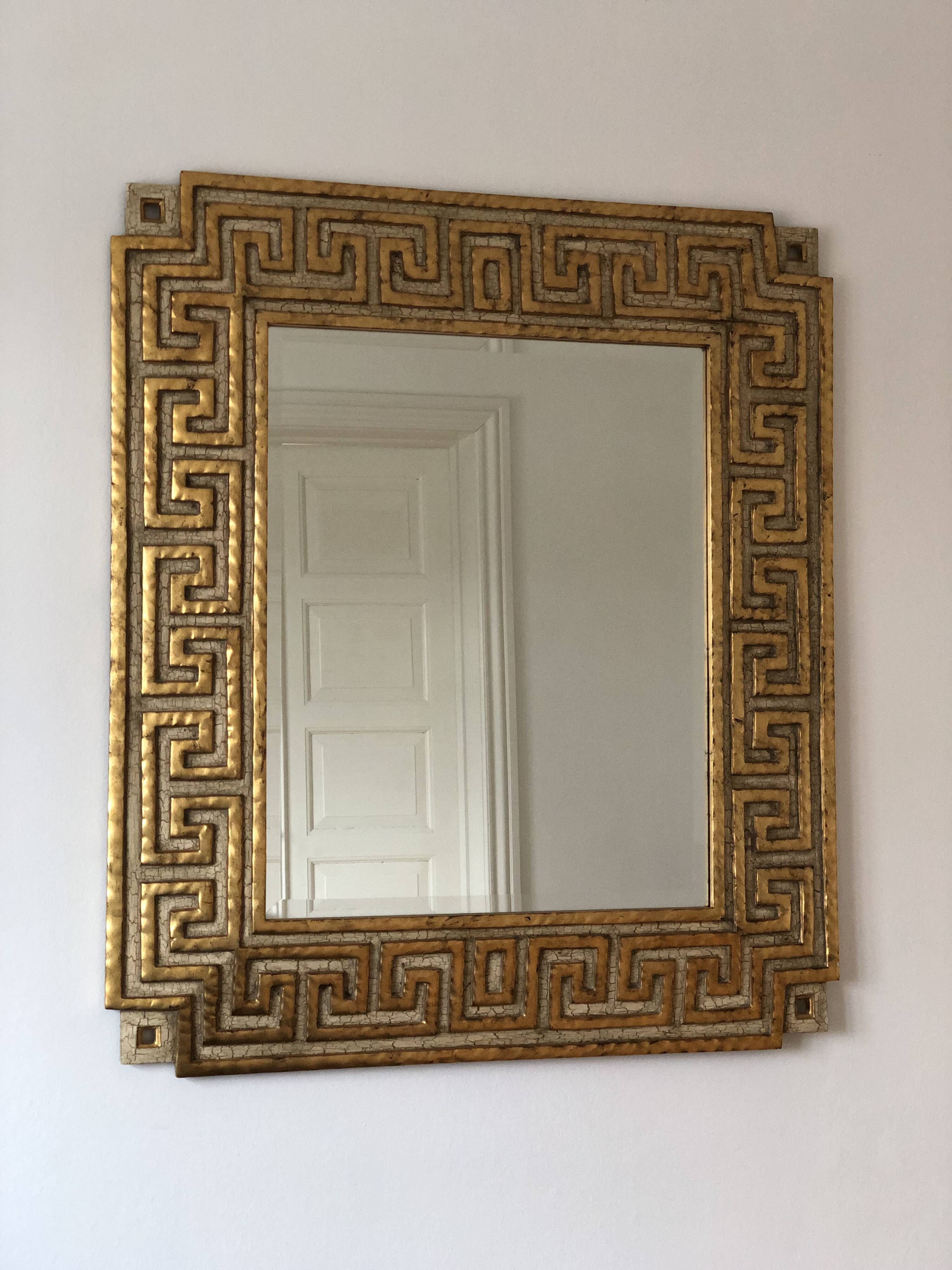 Grand miroir néoclassique Christoffer Guy Harrison par Harrison & Gil Giltwo