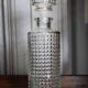Diamond-tipped glass carafe