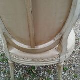 Antique armchair in Louis XVI style, 19th century.