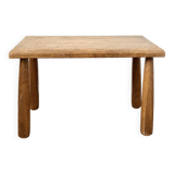 Vintage Minimalist Brutalist Stool