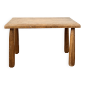 Vintage Minimalist Brutalist Stool