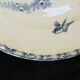 3 assiettes plates en faience e.bourgeois Paris