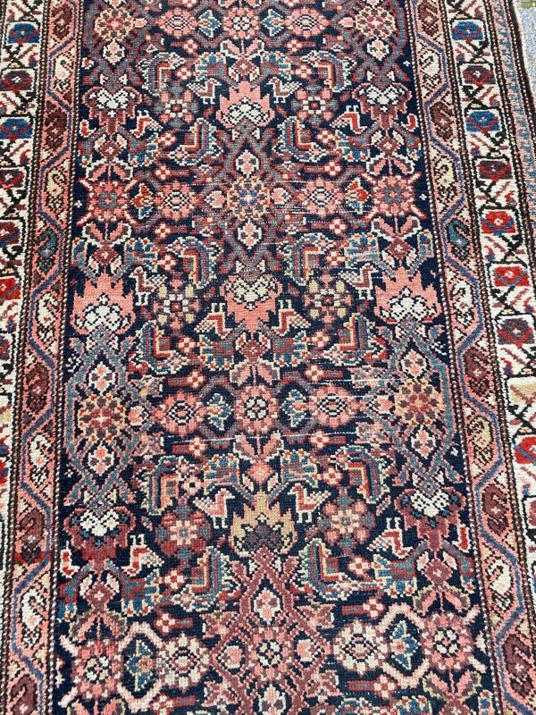 Carpet former Persian Malayer Hamadan corridor 90x500 cm