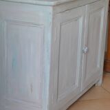 Old patinated buffet