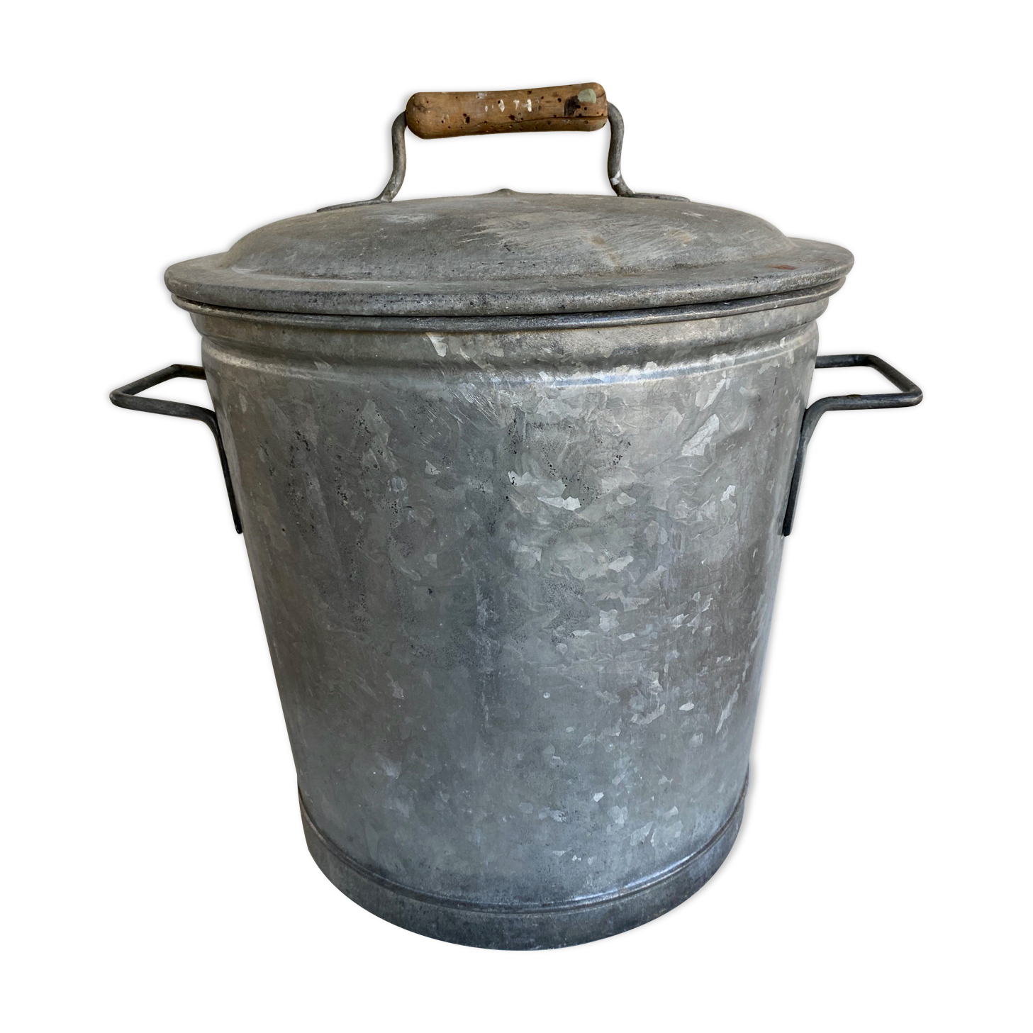 Ancienne lessiveuse en zinc | Selency