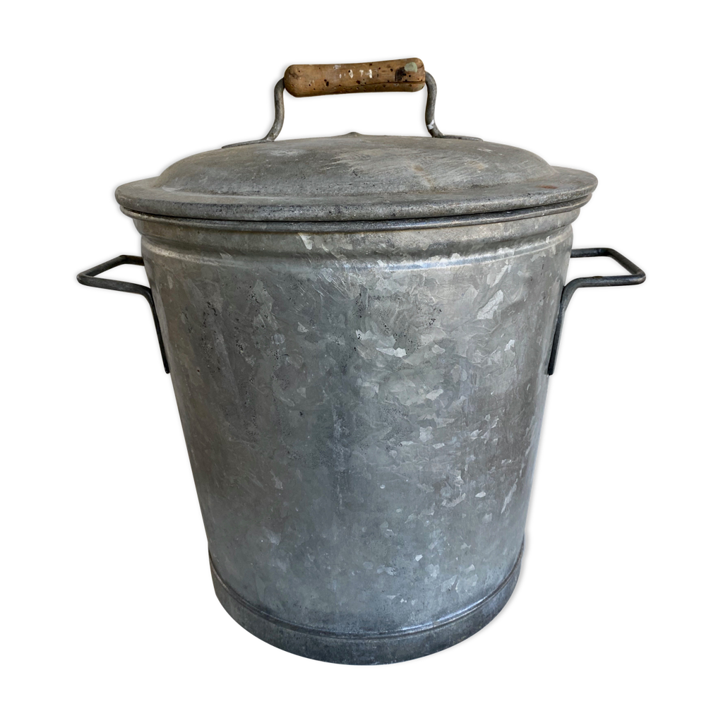 Ancienne lessiveuse en zinc | Selency
