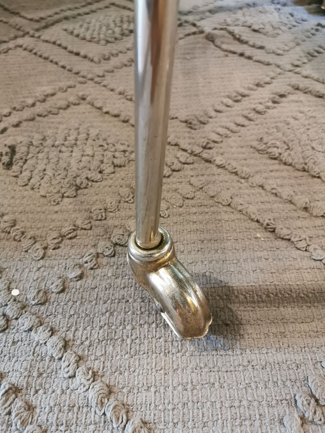 Rolling service 60s glass and brass