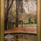Tableau parc du chateau de Versailles, Munier 1935