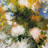 Bouquet of flowers signed Bottini