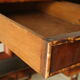 Old colonial style bamboo desk
