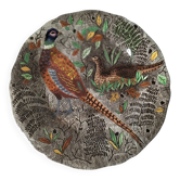 Gien Rambouillet Plate - Jean Bertholle – Hand-painted