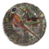 Gien Rambouillet Plate - Jean Bertholle – Hand-painted