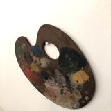 Wooden painter's palette