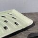 Sarreguemines ceramic braided dish