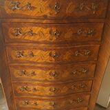 Semainier rosewood Louis XI