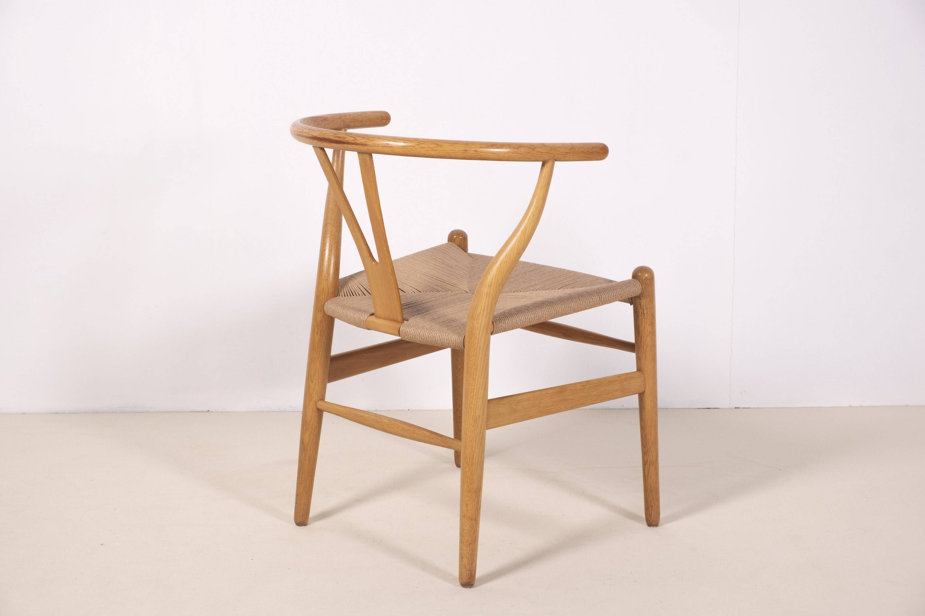 Hans Wegner CH24 Oak Wishbone Chair, 1980s Denmark