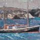 Torsten Torstenson (1901-1974), Swedish Modern Painting, 1950s, Oil on Canvas, Framed